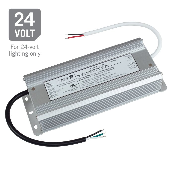 Armacost Lighting 24 VDC Standard Indoor/Outdoor LED Driver - 100W / 150W / 200W main product photo