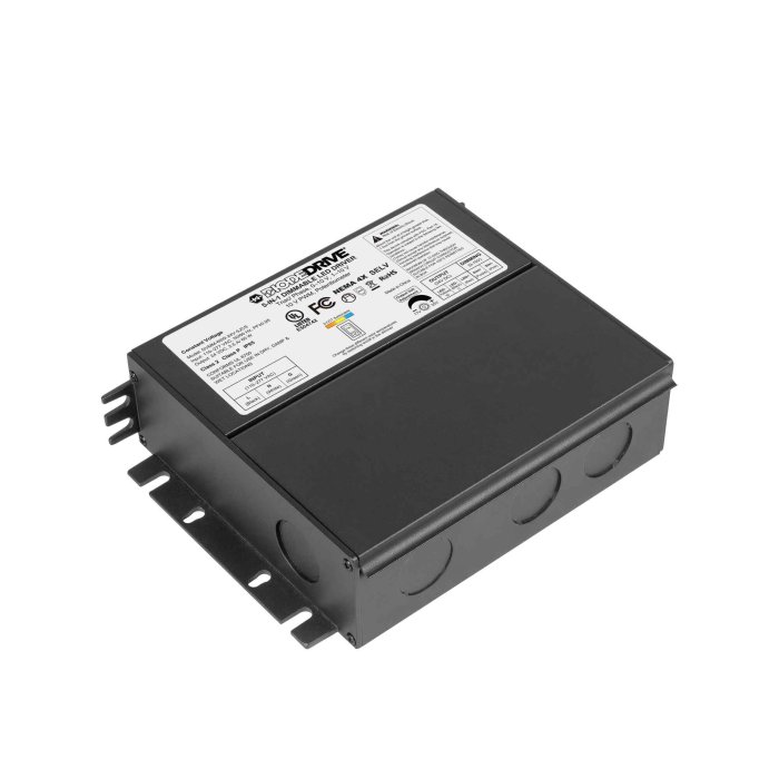 DiodeDrive 5-in-1 Dimming Constant Voltage Power Supply for Tunable White Strips - Integrated Junction Box - 24 VDC - 60W / 96W main product photo