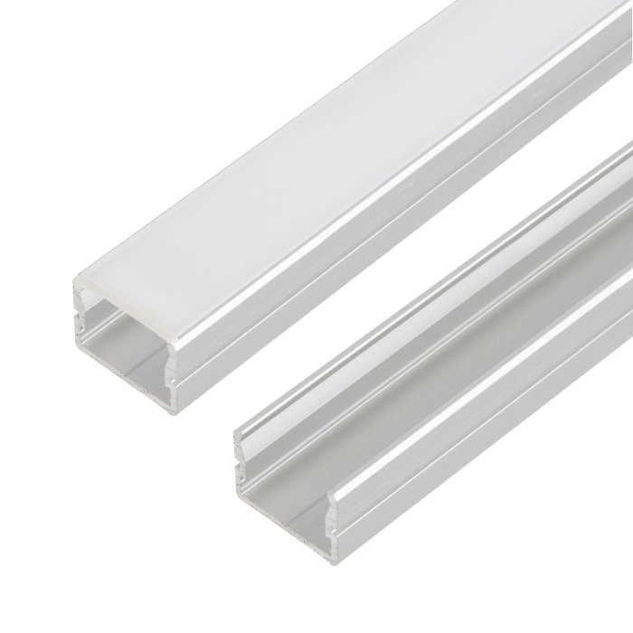 SILER Aluminum Channel - Surface - For Strips Up To 14mm - 1m / 2m main product photo