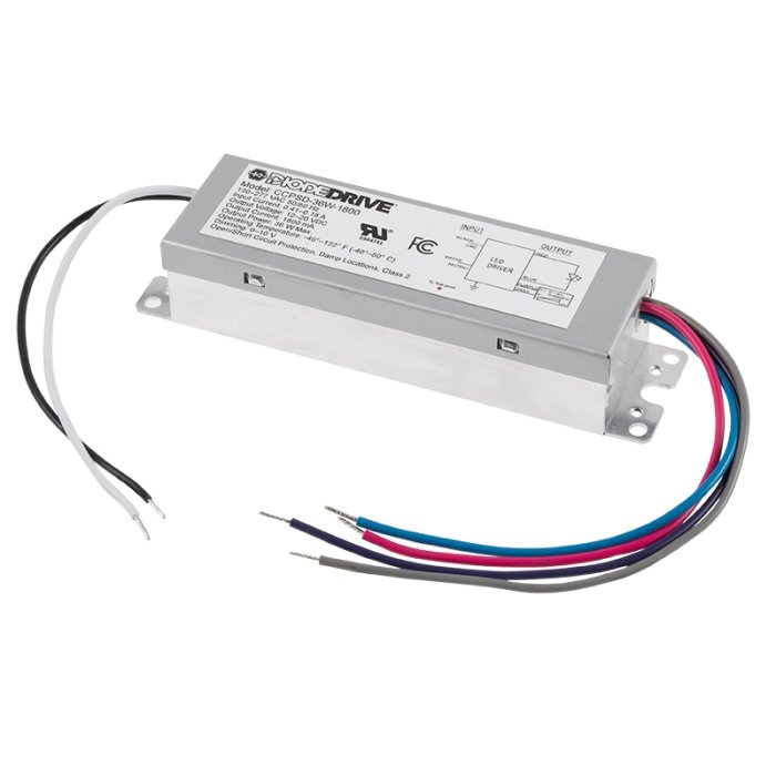 CCPSD series 36W Constant Current LED Driver - DiodeDrive® - 1800mA CCPSD series 36W Constant Current LED Driver - DiodeDrive® - 1800mA