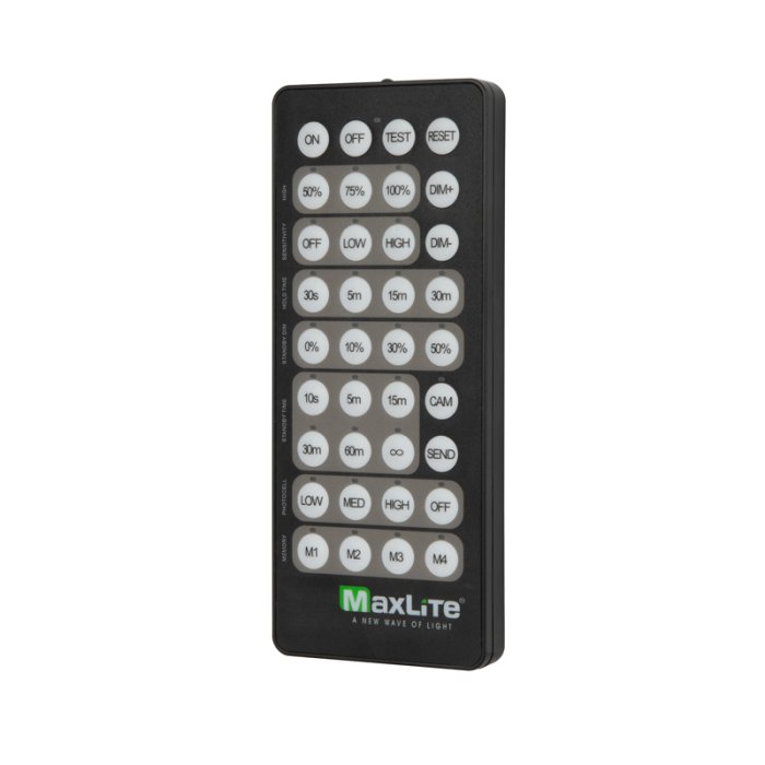 MaxLite IR Remote Control for Basic c-Max Control Nodes - 4 Modes MaxLite IR Remote Control for Basic c-Max Control Nodes - 4 Modes