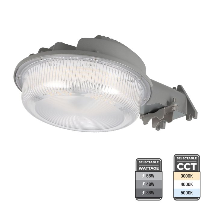 MaxLite Dusk-to-Dawn Barn Light - Wattage and CCT Selectable - 175W HID Equivalent - Included Photocell - Up to 7,850 Lumens
MaxLite Dusk-to-Dawn Barn Light - Wattage and CCT Selectable - 175W HID Equivalent - Included Photocell - Up to 7,850 Lumens