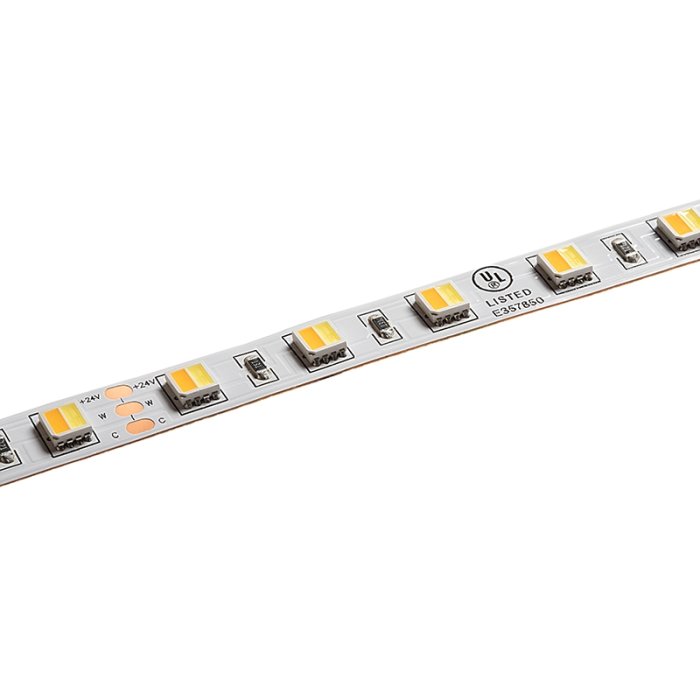 5m Tunable White LED Strip Light - 2-in-1 Color-Changing LED Tape Light - 24V - IP20 5m Tunable White LED Strip Light - 2-in-1 Color-Changing LED Tape Light - 24V - IP20