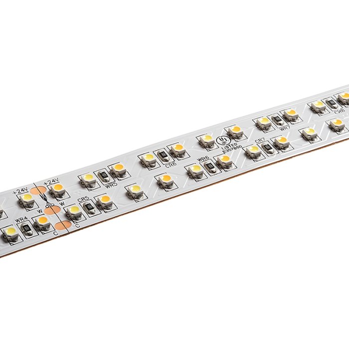 5m Tunable White LED Strip Light - Color-Changing LED Tape Light - Dual-Row - 24V - IP20 5m Tunable White LED Strip Light - Color-Changing LED Tape Light - Dual-Row - 24V - IP20