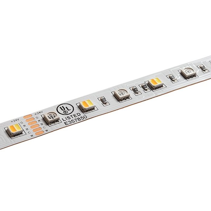 5m RGBW LED Strip Light - Color-Changing LED Tape Light - IP20 - 12V / 24V main product photo