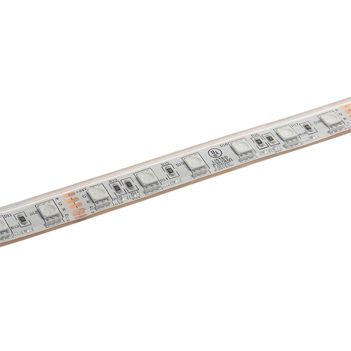 5m RGB LED Strip Light - Submersible LED Tape Light - 24V - IP68 Submersible 5m RGB LED Strip Light - Submersible LED Tape Light - 24V - IP68 Submersible