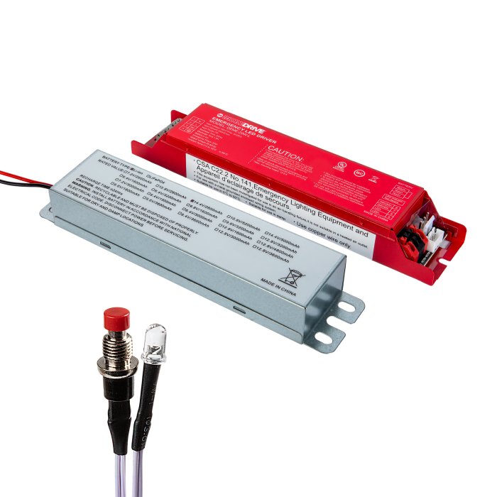 DiodeDrive® Emergency Battery Backup and Driver - 20W - 100-277 VAC Input - 25-50 VDC Output DiodeDrive® Emergency Battery Backup and Driver - 20W - 100-277 VAC Input - 25-50 VDC Output