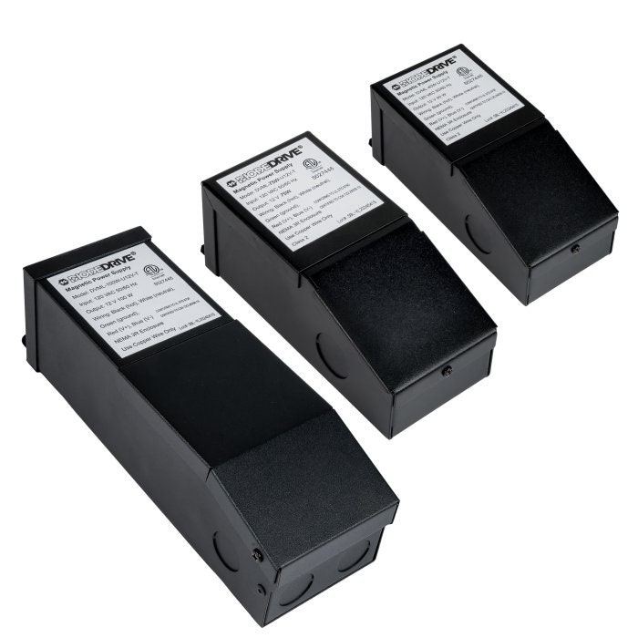 DiodeDrive Dimmable LED Constant Voltage Power Supply - Enclosed - 12 VDC - 20W / 40W / 60W / 75W / 100W - Optional Power Cord main product photo