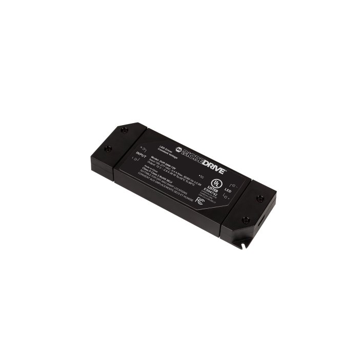 DiodeDrive Thin Constant Voltage LED Power Supply - 12 VDC - 30W / 60W / 96W main product photo