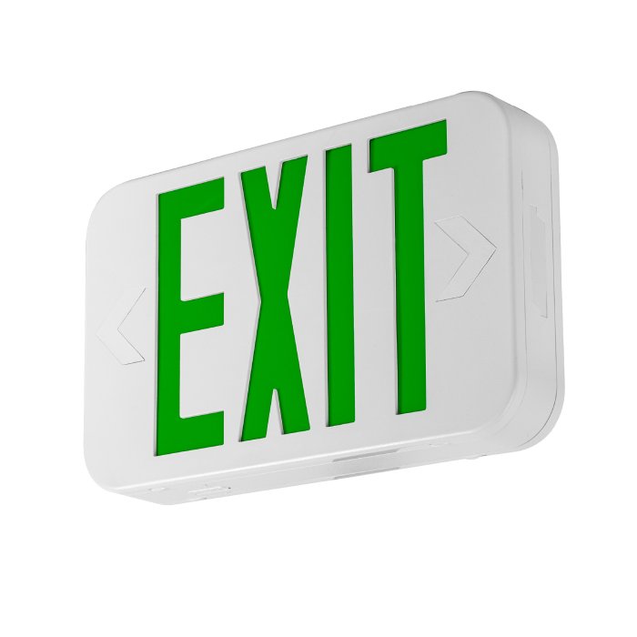 MaxLite Emergency Exit Sign - Emergency Backup Battery - Green
MaxLite Emergency Exit Sign - Emergency Backup Battery - Green