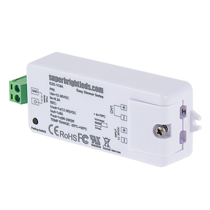 Wireless LED 1 Channel EZ Dimmer Controller Wireless LED 1 Channel EZ Dimmer Controller