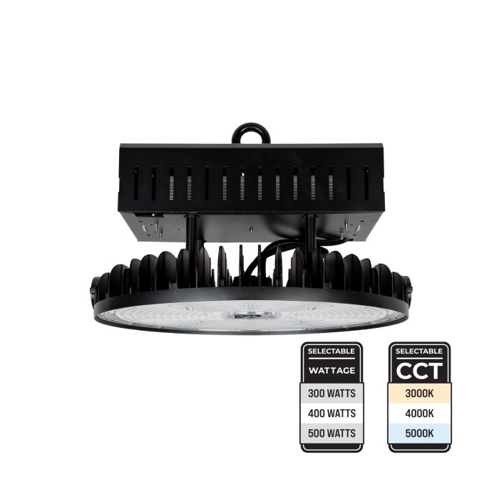 LED UFO High Bay with Optional Networked Lighting Controls - Selectable Wattage and CCT - Up to 80,000 Lumens - 300W / 400W / 500W - 3000K / 4000K / 5000K main product photo