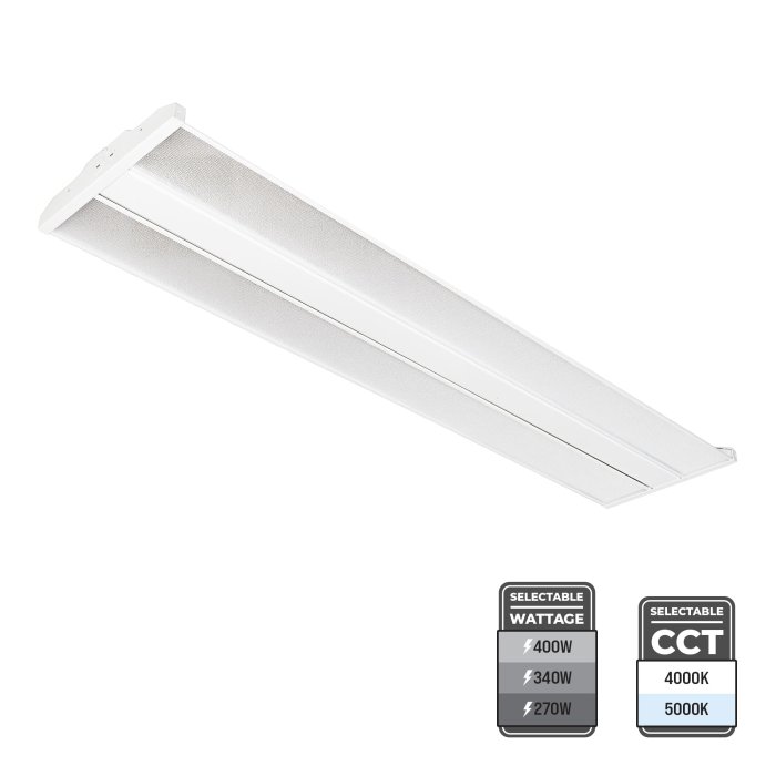MaxLite LED Linear High Bay Light - Selectable CCT and Wattage - up to 1,000W MH Equivalent - Up to 60,000 lumens
MaxLite LED Linear High Bay Light - Selectable CCT and Wattage - up to 1,000W MH Equivalent - Up to 60,000 lumens
