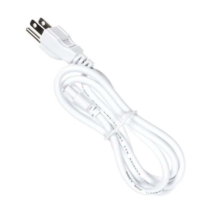 48" Power Cord - Integrated T8 LED Light Fixture - 120V 48" Power Cord - Integrated T8 LED Light Fixture - 120V