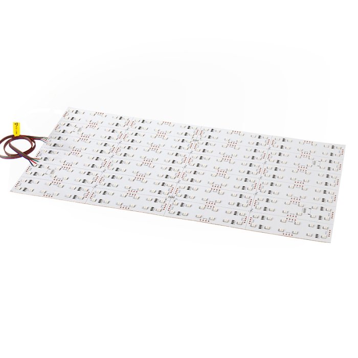 RGB LED Back Lighting Sheet - 19" x 9.5" - 24V - IP20 RGB LED Back Lighting Sheet - 19" x 9.5" - 24V - IP20