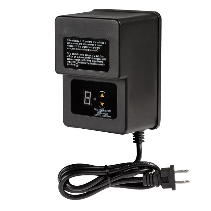 120W Low-Voltage Landscape Lighting Transformer - DiodeDrive™ Series- Integrated Photocell and Timer 120W Low-Voltage Landscape Lighting Transformer - DiodeDrive™ Series- Integrated Photocell and Timer