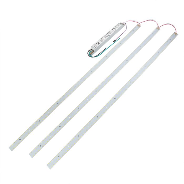 50W LED Magnetic Strip Retrofit Kit - Dimmable - 2x4 Troffer - Up To 6500 Lumens - 4000K / 5000K main product photo