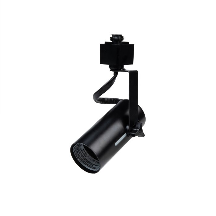 Nora Lighting - Universal LED-Ready Halo Track Light Head - Black main product photo