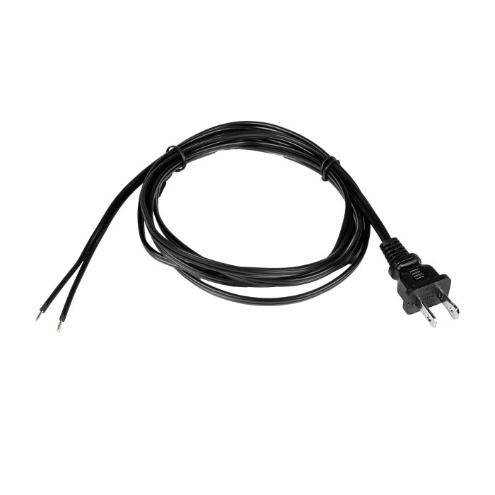 18 AWG Power Cord for Power Supplies - 2M Length - Pigtail Connection 18 AWG Power Cord for Power Supplies - 2M Length - Pigtail Connection