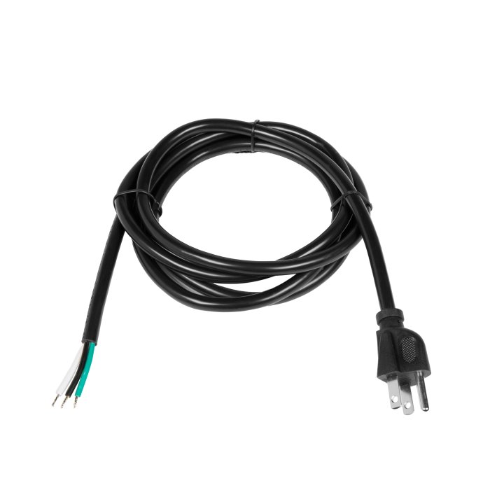 16 AWG Power Cord for Power Supplies - 2M Length - Pigtail Connection 16 AWG Power Cord for Power Supplies - 2M Length - Pigtail Connection