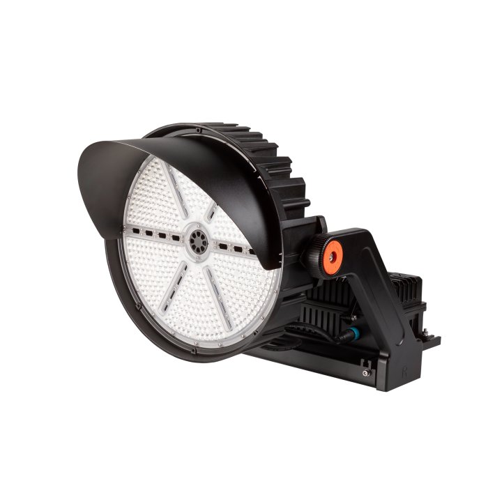 500W LED Stadium Light with Yoke Mount and Reflector - 200-480V - 1,000W MH Equivalent - 73,500 Lumens - 5000K main product photo