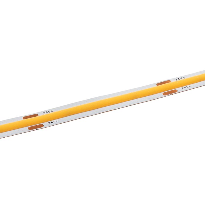 24V 5m White COB LED Strip Light - High Density - Up To 244 lm/ft - IP20 - 2700K / 3000K / 4000K / 5000K main product photo