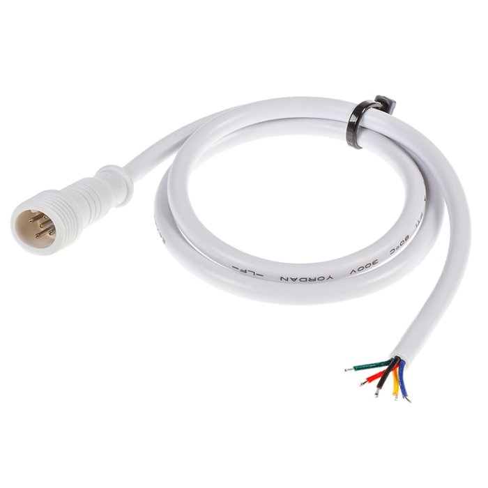 RGBW and RGB+W Cable to Cable Connector - 0.5m - Female Connector - STW Series Compatible - Waterproof RGBW and RGB+W Cable to Cable Connector - 0.5m - Female Connector - STW Series Compatible - Waterproof