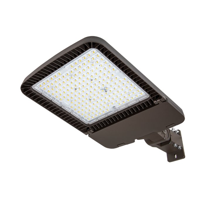 TCP LED Area Light - 200W - 27,600 Lumens - Type III Forward Throw Distribution - 750W MH Equivalent - 5000K - Slipfitter Mount TCP LED Area Light - 200W - 27,600 Lumens - Type III Forward Throw Distribution - 750W MH Equivalent - 5000K - Slipfitter Mount