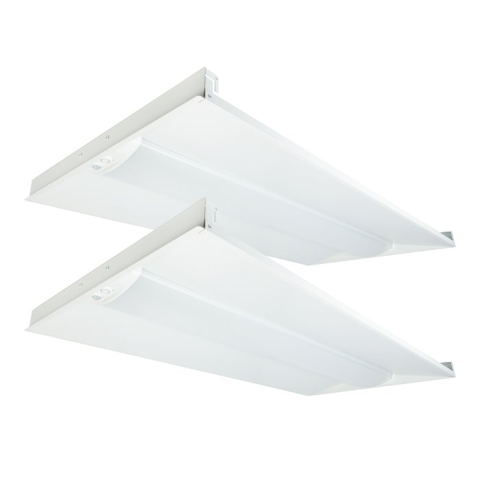 45W 2x4 LED Troffer Light with Built-In Bluetooth MESH Sensor - Selectable and Tunable CCT - Up to 5,760 Lumens - 2-Pack 45W 2x4 LED Troffer Light with Built-In Bluetooth MESH Sensor - Selectable and Tunable CCT - Up to 5,760 Lumens - 2-Pack