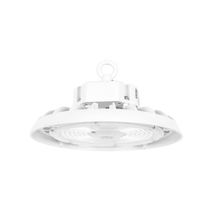 Sensor Ready 100W UFO LED High Bay - 250W MH Equivalent - 15,300 Lumens - White Finish - 5000K - Optional Networked Lighting Controls main product photo