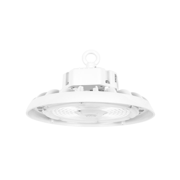 Sensor Ready 150W UFO LED High Bay - 400W MH Equivalent - 23,000 Lumens - White Finish - 5000K - Optional Networked Lighting Controls main product photo
