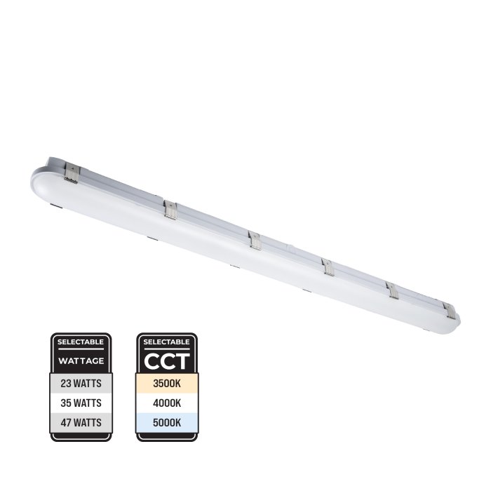 Maxlite VE Series Value Vapor Tight Linear LED - Selectable CCT and Wattage - Up to 6,580 Lumens
Maxlite VE Series Value Vapor Tight Linear LED - Selectable CCT and Wattage - Up to 6,580 Lumens