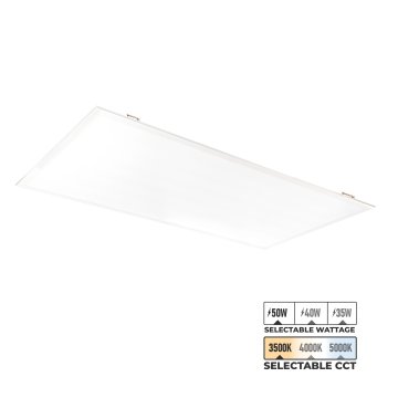 Day-Brite 2x4 LED BackLit Flat Panel Light - Selectable Wattage and CCT - Up to 5,750 Lumens