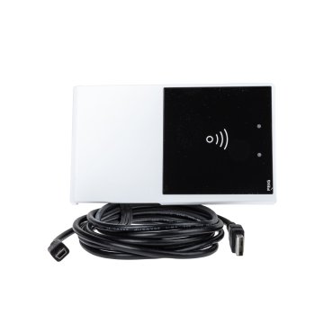 The Philips Advance LED Driver Programming Device is shown with its USB Full-Speed (12 MBit/s) cable.