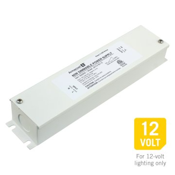 Armacost Lighting Dimmable LED Driver with Enclosure 12 VDC - 60W