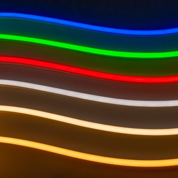 24V Neon LED Strip Light - Dual Bend Neon Flex - IP67 - 16mm x 5m
