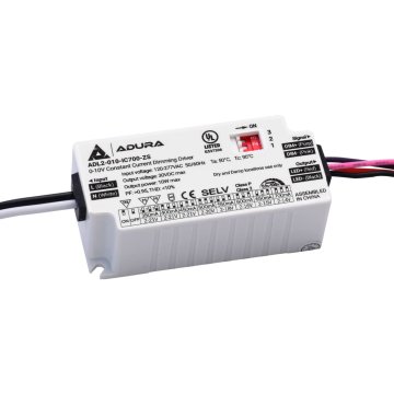 Adura 10W Selectable Constant Current LED Driver - 3-in-1 Dimmable - 350mA-700mA - 9-42 VDC