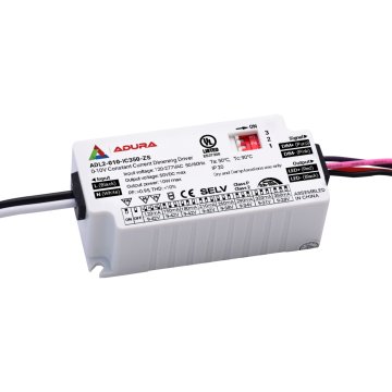 Adura 10W Selectable Constant Current LED Driver - 3-in-1 Dimmable - 350mA-700mA - 9-42 VDC