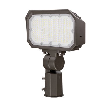 90W LED Flood Light - Slipfitter Mount - 250W MH - 12,600 Lumens - 5000K
