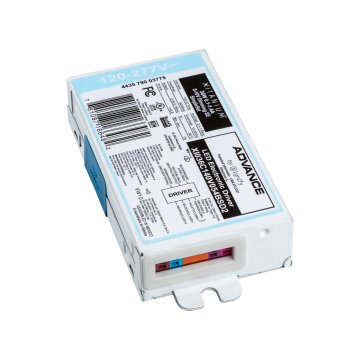 Advance Xitanium 36W Programmable LED Constant Current Driver - 10-54 VDC Output - Up To 1400mA - 120-277 VAC Input