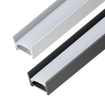 MICRO-HG Aluminum Channel - Surface - For Strips Up To 11mm - 2m