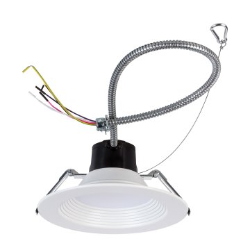 8” Commercial LED Downlight - Ultra-High 95+ CRI - Selectable CCT and Wattage - 100W MH Equivalent - 0-10V Dimmable - Up to 3,200 Lumens
