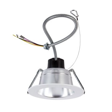 8" Commercial Deep Recessed LED Downlight - Ultra High 95+ CRI - Selectable CCT and Wattage - 100W MH Equivalent - 0-10V Dimmable - Up to 3,200 Lumens