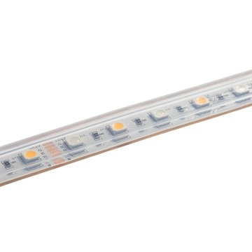 5m RGB+W LED Strip Light - Color-Changing LED Tape Light - Waterproof - 12V / 24V