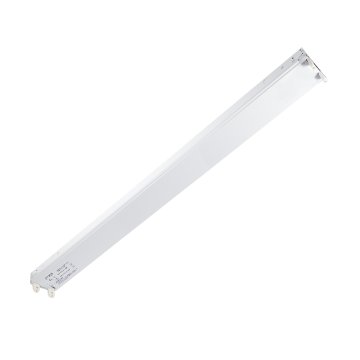 TCP 4' T8-Ready LED General Purpose Strip Light Fixture - 2-Lamp - Type B Ballast Bypass - Single End