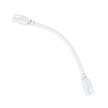 6" Interconnect Cable - Integrated T8 LED Light Fixture - 120V