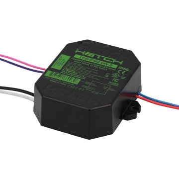 Hatch 25W LC Series Constant Current LED Driver - 0-10V Dimmable - Q Case - 12-36 VDC - 120-277 VAC