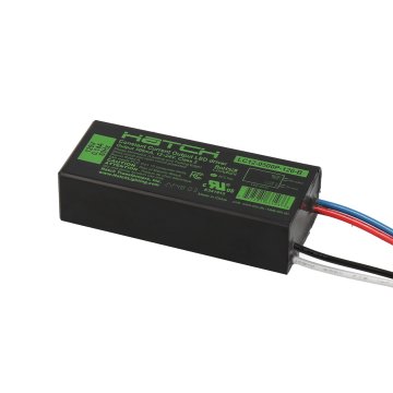 Hatch 12W LC Series Constant Current LED Driver - Phase Dimmable - B Case - 12-24 VDC - 120 VAC