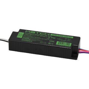 Hatch 30W LC Series Constant Current LED Driver - 0-10V Dimmable - FF Case - 22-43 VDC - 120-277 VAC