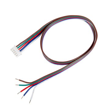 XH Connector for LED Light Sheets - 5-Pin Cable Pigtail Adapter - RGB+W